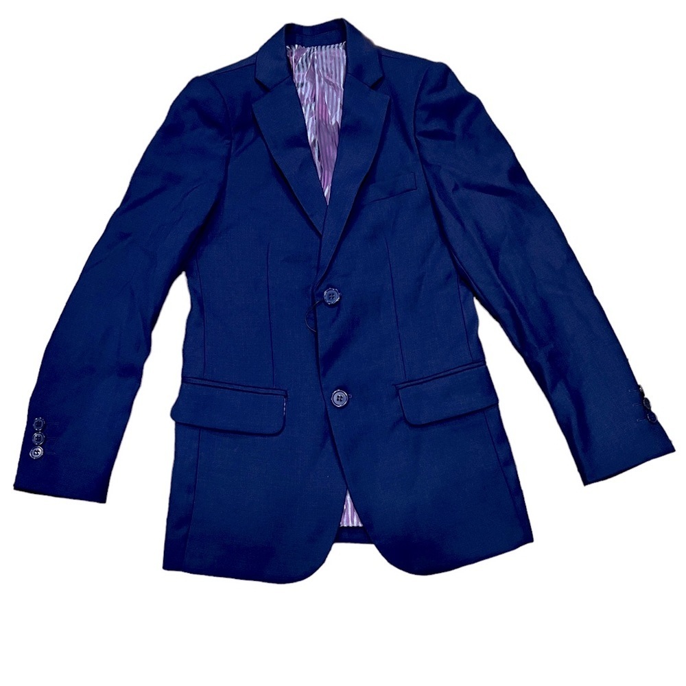 NWT Paisley London Kingsman Blue Blazer Boys Size 14